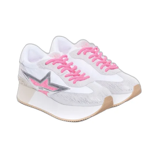 Platform Sneakers With Star Detail