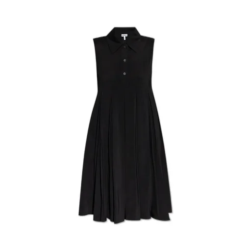 Sleeveless Collared Dress