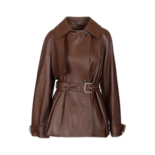 Leather Trench Coat