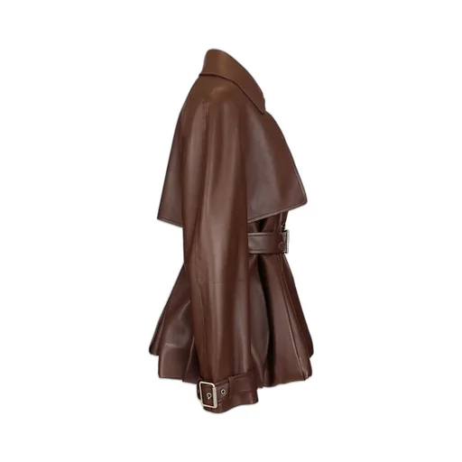 Leather Trench Coat
