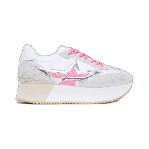 Platform Sneakers With Star Detail