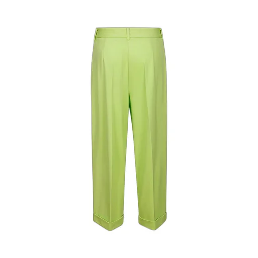 Pleated Cropped Trousers