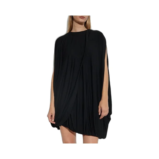 Draped Asymmetrical Dress