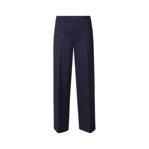 High-Waisted Wide-Leg Trousers
