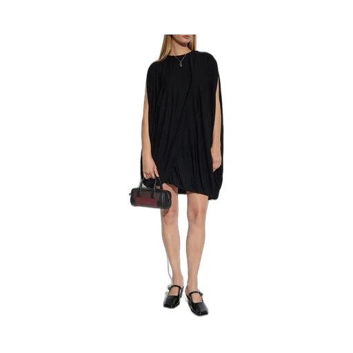 Draped Asymmetrical Dress