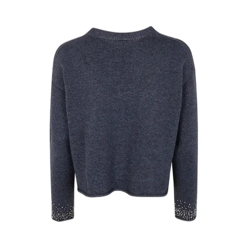 Sweater With Embellished Cuffs