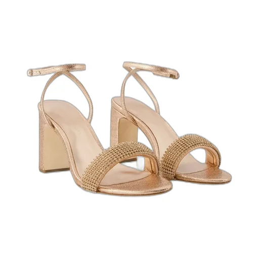 Embellished Heeled Sandals