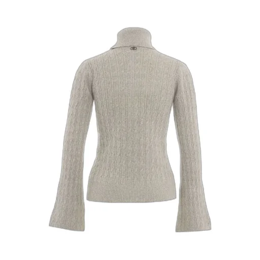 Turtleneck Cable Knit Sweater