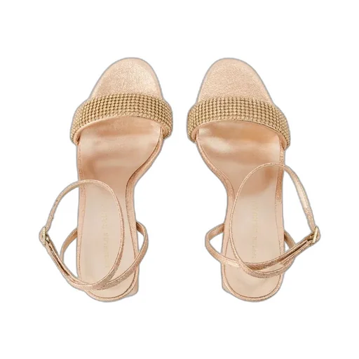 Embellished Heeled Sandals
