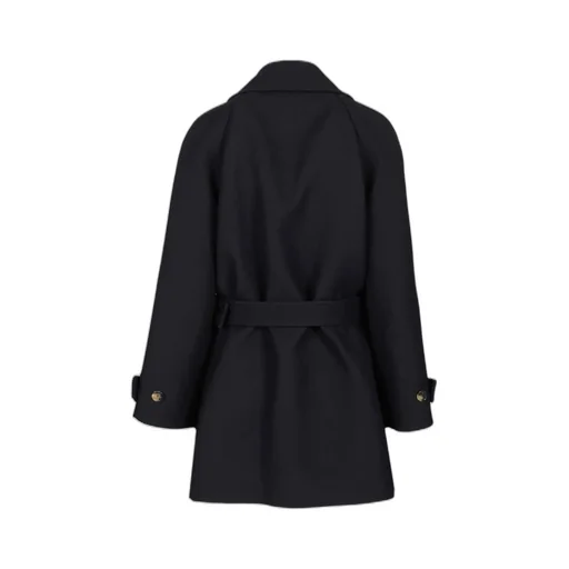 Double-Breasted Wool Coat