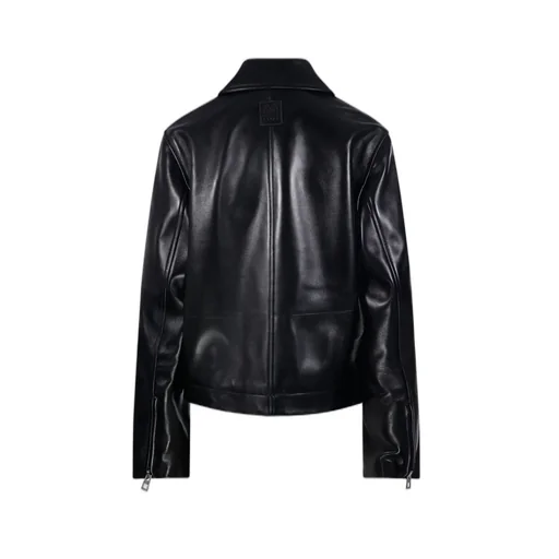 Leather Bomber Jacket