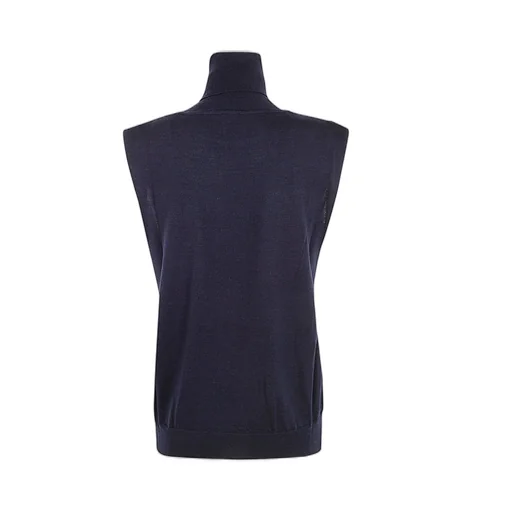 Sleeveless Turtleneck Sweater