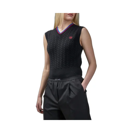 Cable Knit Sweater Vest