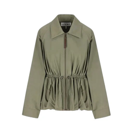 Drawstring Waist Jacket