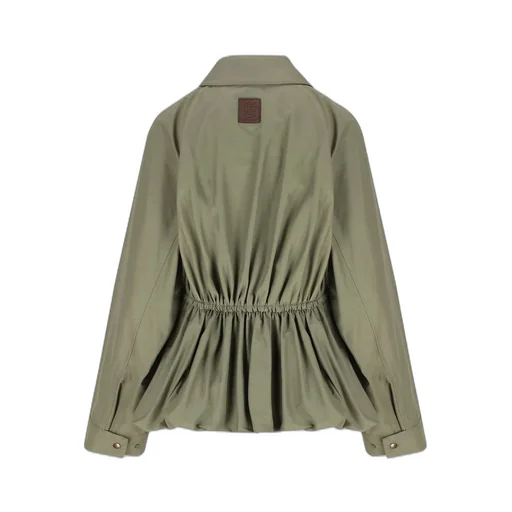 Drawstring Waist Jacket