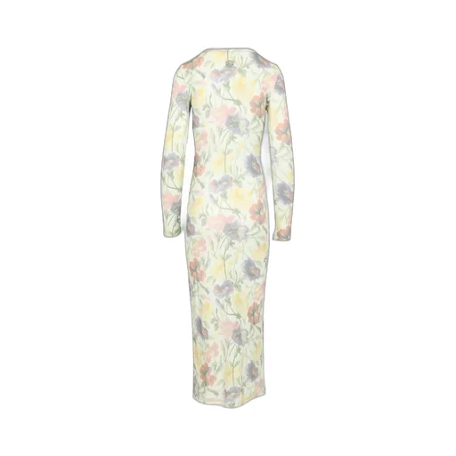 Floral Print Long Sleeve Dress