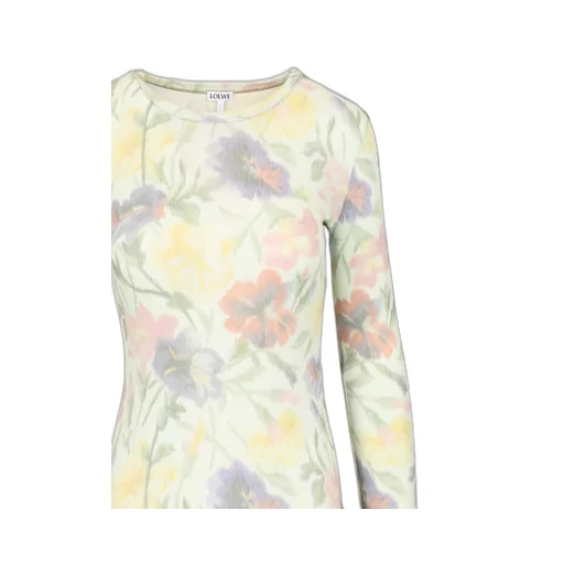 Floral Print Long Sleeve Dress
