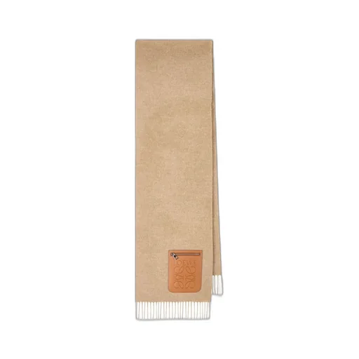 Scarf With Zipped Pocket