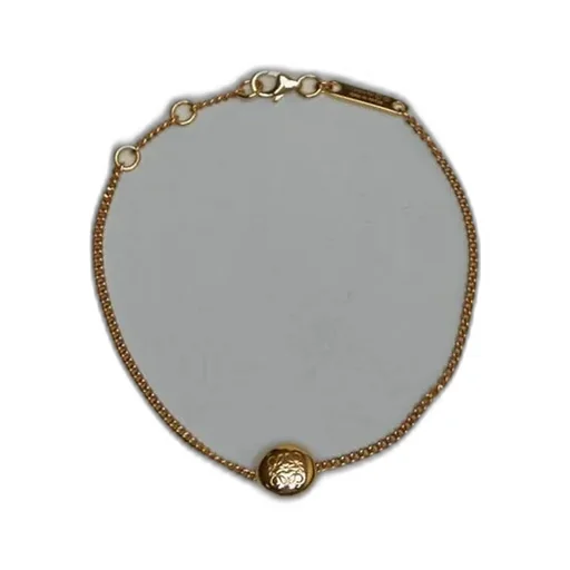 Chain Bracelet With Sphere Charm