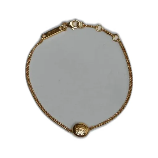 Chain Bracelet With Sphere Charm