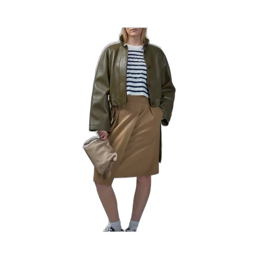 Asymmetric Wrap Skirt