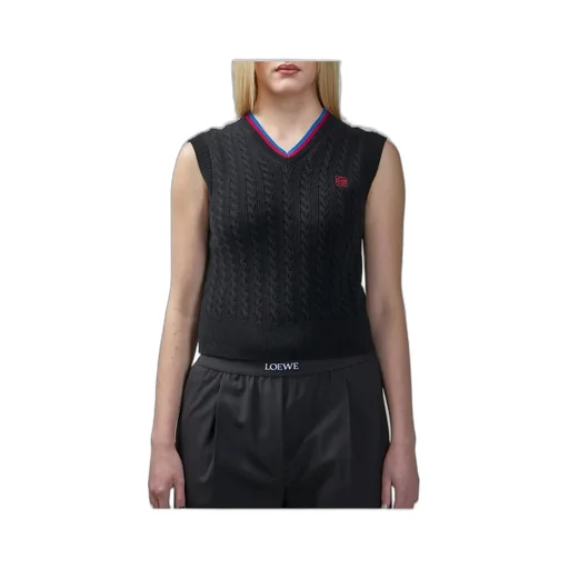 Cable Knit Sweater Vest