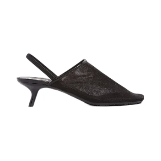 Mesh Slingback Heels