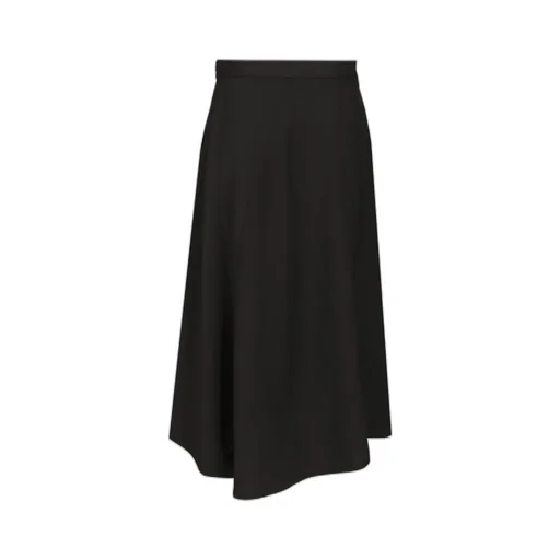 Asymmetric Midi Skirt