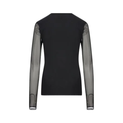 Long Sleeve Mesh Top