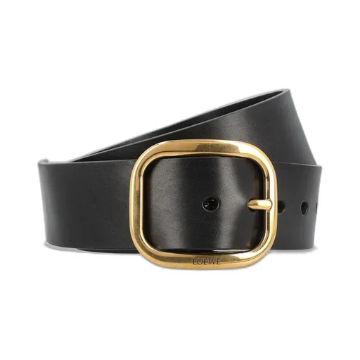 Belt With Anagram Buckle