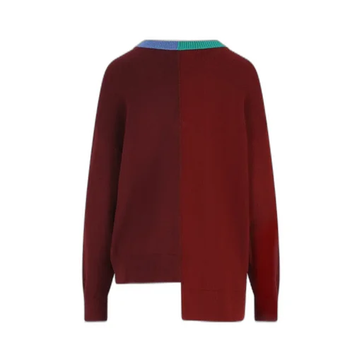 Colorblock V-Neck Sweater