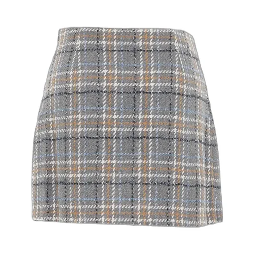 Plaid Mini Skirt