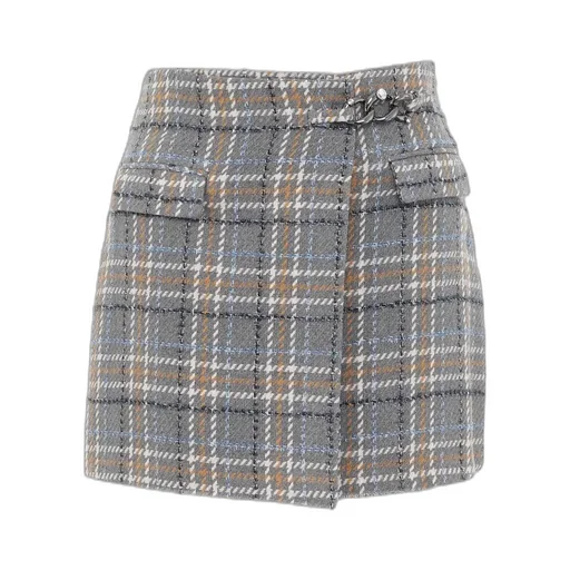 Plaid Mini Skirt