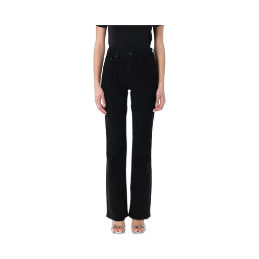 High-Rise Straight Leg Jeans