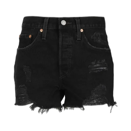501 High Rise Cutoff Denim Shorts
