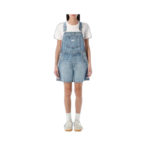 Denim Short Overalls