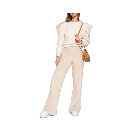 Sweatshirt With Padded Shoulders