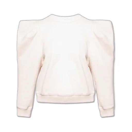 Sweatshirt With Padded Shoulders