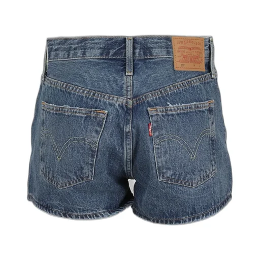 501 High Rise Denim Shorts
