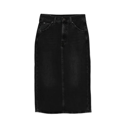 Denim Midi Skirt