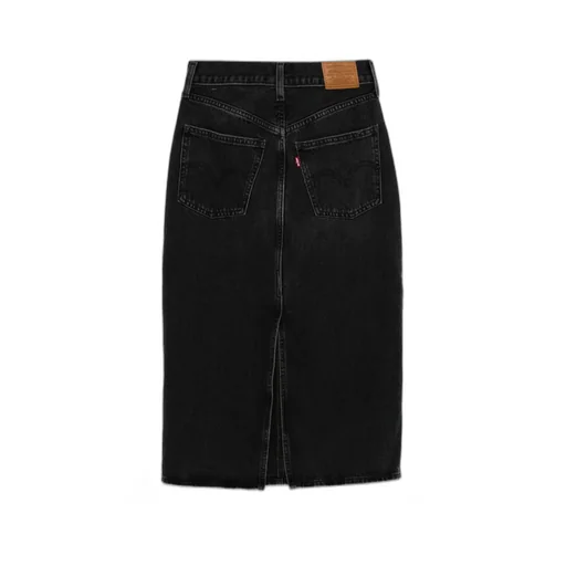 Denim Midi Skirt