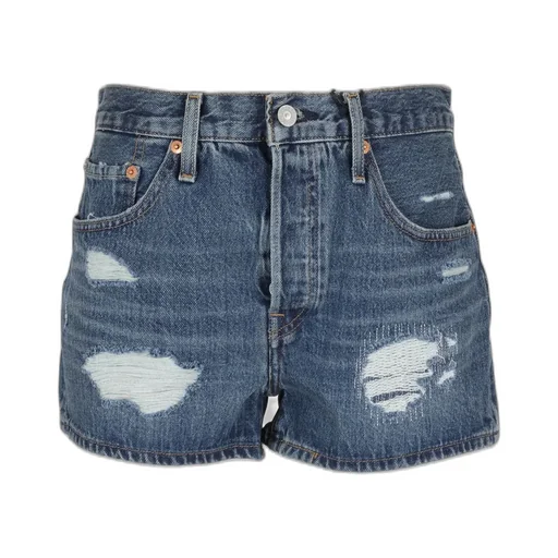 501 High Rise Denim Shorts