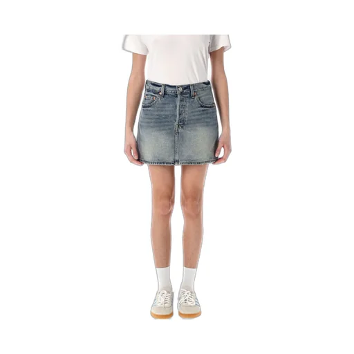 Denim Mini Skirt