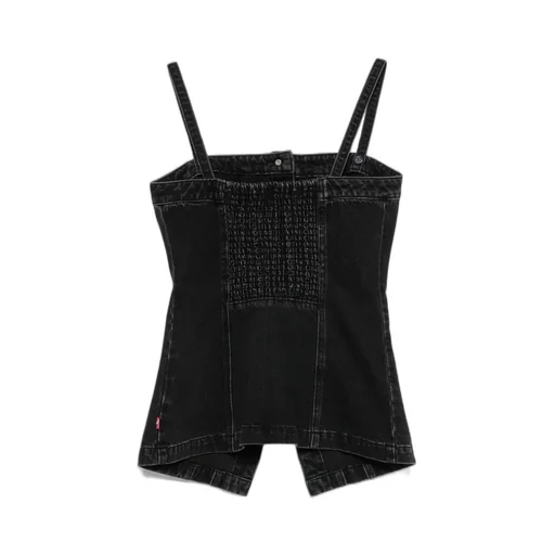 Denim Corset Top