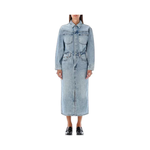 Denim Maxi Dress