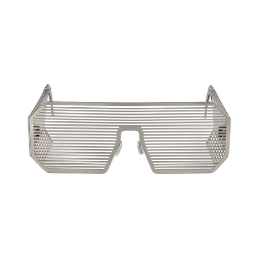 Striped Shield Sunglasses
