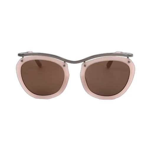 Cat-Eye Sunglasses With Clip-On Lenses