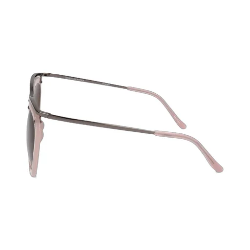 Cat-Eye Sunglasses With Clip-On Lenses
