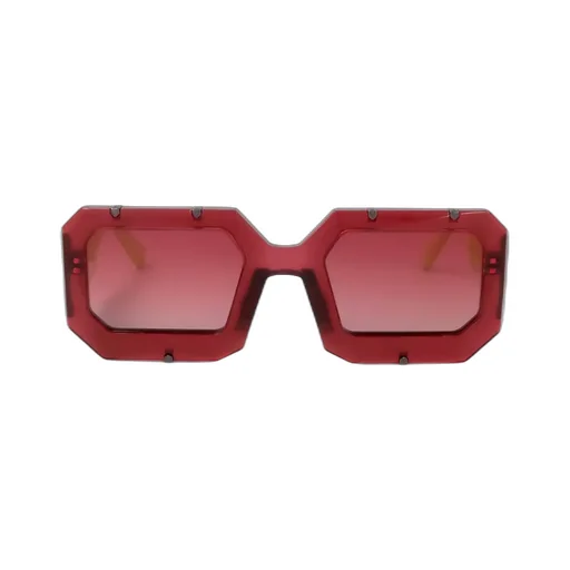 Geometric Frame Sunglasses