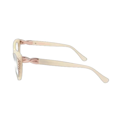 Cat-Eye Glasses With Rhinestones